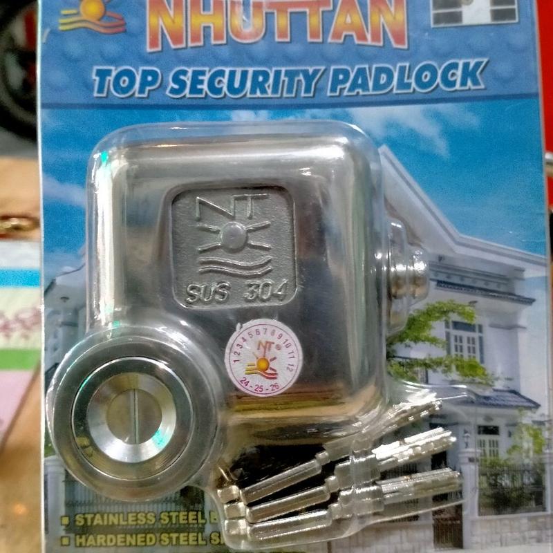 khóa chụp chống cắt INox 304 5