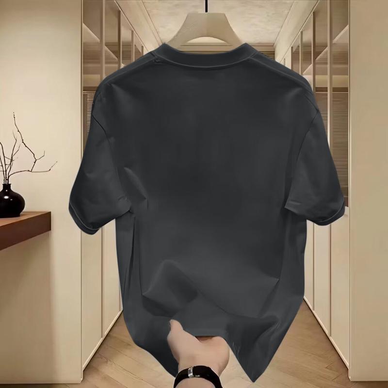 Product Introduction of 100% Cotton Fun Cartoon Labubu Loose Short-sleeved T-shirt Crew Neck Top for Men and Women Unisex 10