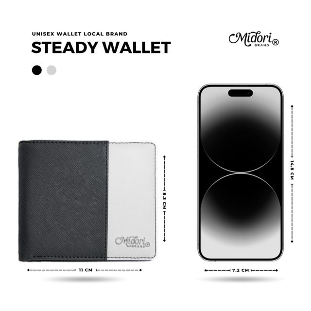 Ví Da Nam Nữ CASH FLOW Cao Cấp Chính Hãng | Local Brand MIDORI M STUDIO