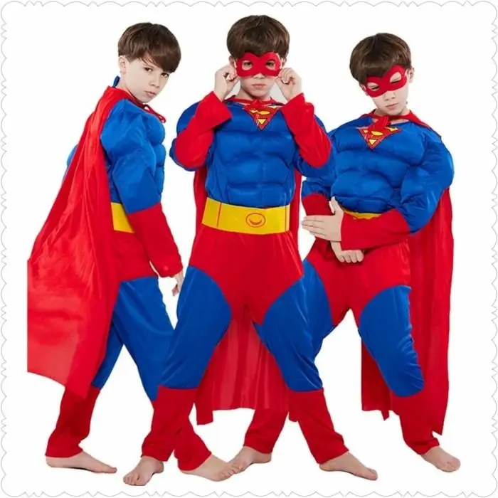 Kostum Anak Superman Karakter Costume Costplay Baju Superhero Import top 1