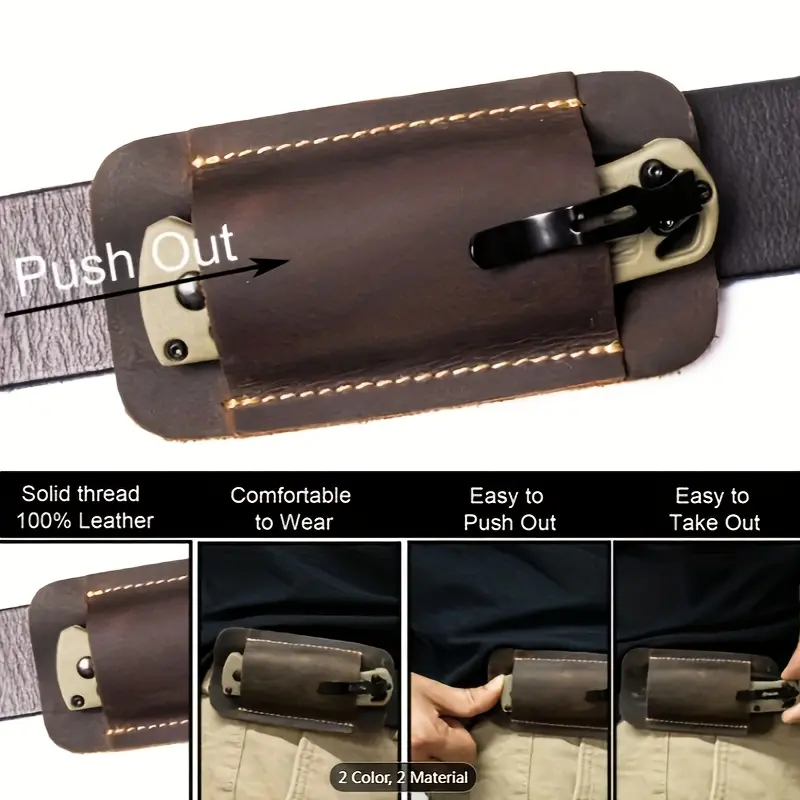 [High-Quality] High-Quality Men's Everyday Carry Pocket Storage Bag |   1pc | |   Protective |   Outdoor Lovers And Daily Use | |   Robust Design And Easy Access