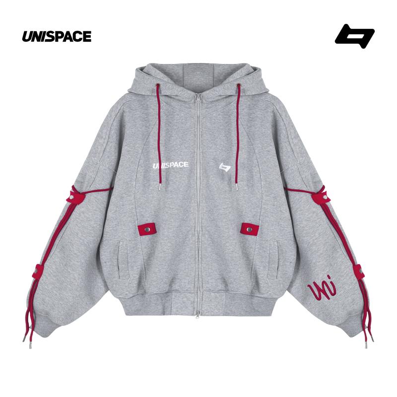 Áo hoodie zip local brand By UniSpace áo khoác unisex nam nữ form rộng vải nỉ Nexus