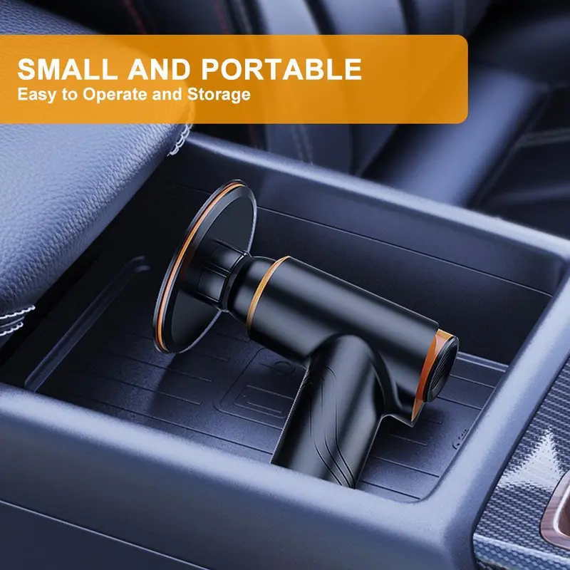 Portable Car Polisher, Rechargeable Handheld Cordless Car Polishing Machine, Car Detailing Tool for Easily Waxing and Polishing 8