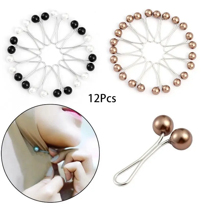6580 people reviews  Accessories Fixed Women's Boutique Needle Pearl Silk Scarf Scarf Neck Clip Headclip Versatile Scarf handsock  velocity