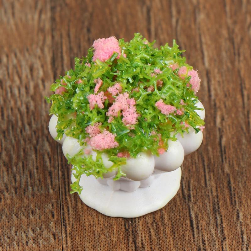 Product Introduction of [zfe]1:12 Dollhouse Mini Furniture Accessories Mini Green Plant Bonsai Flower Pots 18