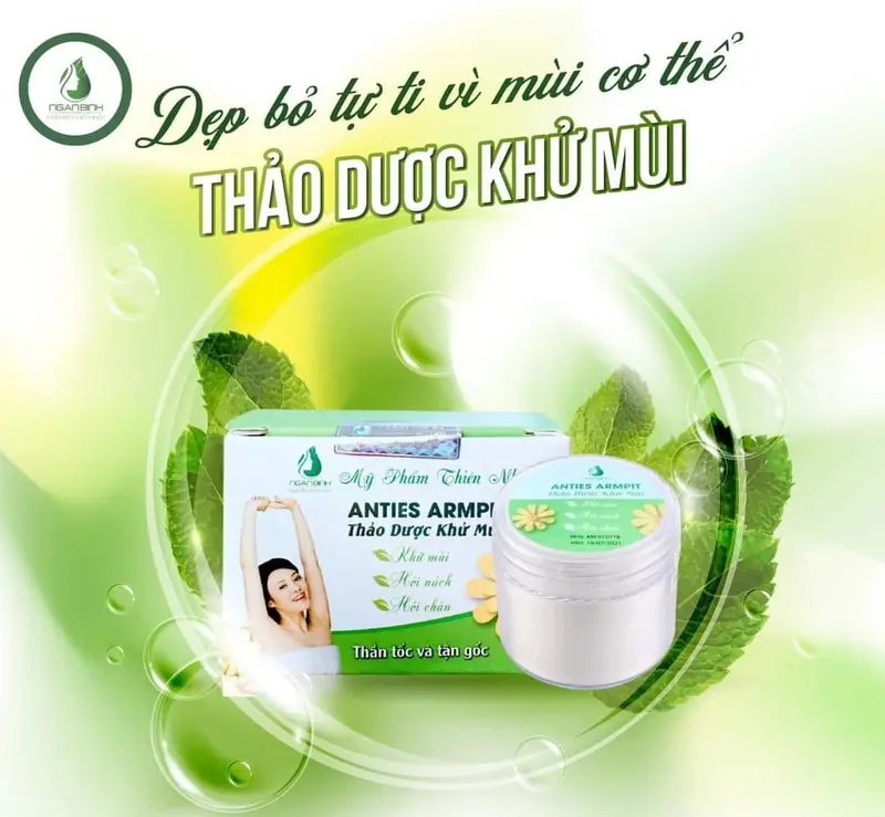 THẢO MỘC KHỬ MÙI HÔI TAY CHÂN CƠ THỂ 0