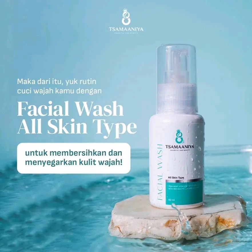 facial wash Tsamaaniya (Bisa COD)