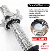Gambar SPEEDS STICK BARBEL 35 cm STICK DUMBELL BAR Fitness Gym Stick Bar 014-19 - Connecting Rod dari Calary Toys Kota Surabaya 2 Tokopedia