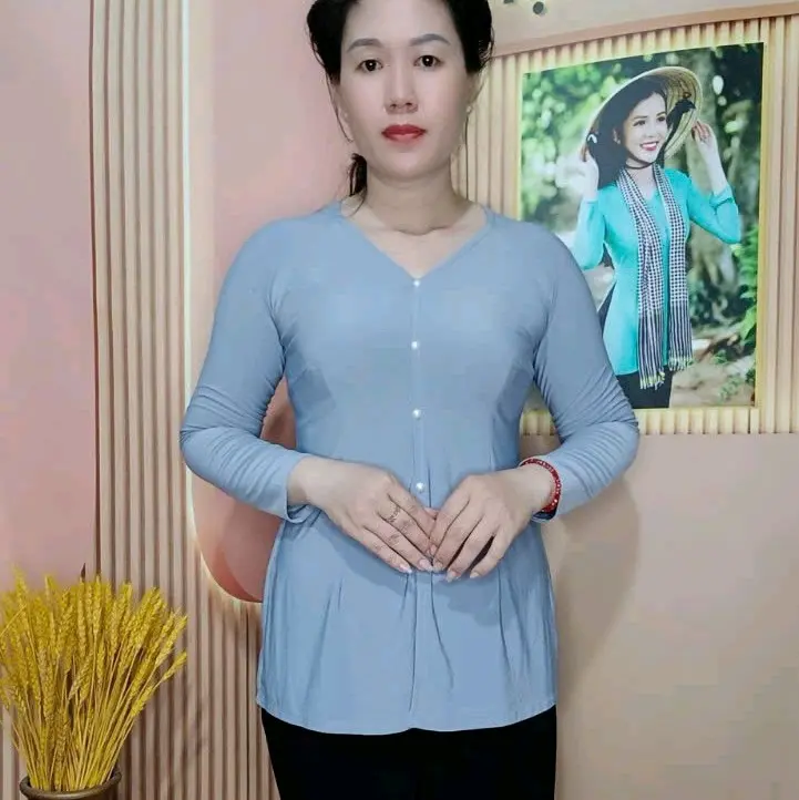 ÁO BÀ BA TRƠN ( áo lẻ) Nữ Women Nữ Women