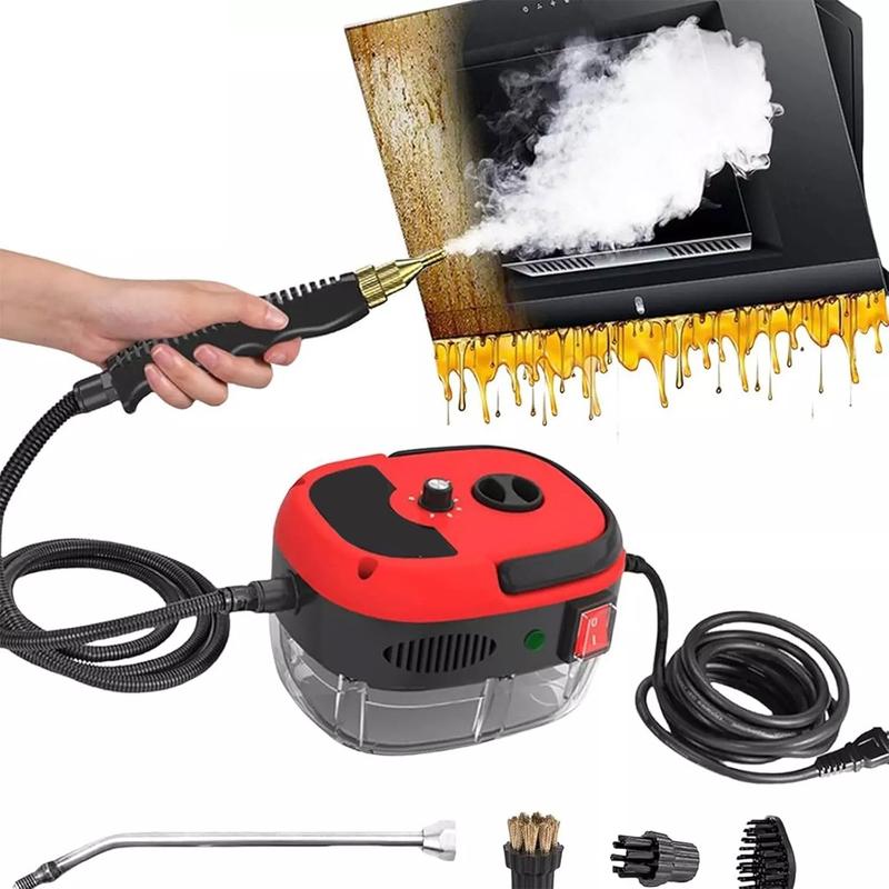 High Temperature Pressurized Steam Cleaner 2500W Portable High Pressure Steam Cleaner Machine 110V 1000Ml Portable Tank for Kitchen Bathroom Car (White) 190X150X130Mm High Temperature Pressurized Steam Cleaner 2500W Portable High Pressure Steam Cleaner Machine 110V 1000Ml Portable Tank for Kitchen Bathroom Car (White) 190X150X130Mm