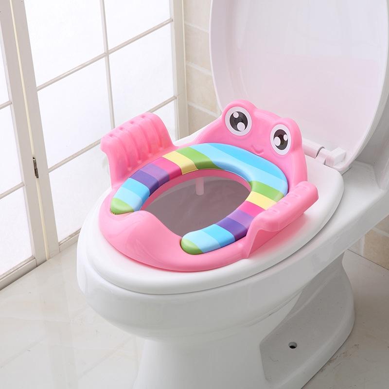 Product Introduction of Bệ Lót Thu Nhỏ Bồn Cầu Có Tay Vịn Đệm Lót Cho Bé An Toàn, Tháo Lắp Dễ Dàng Tiện Lợi - Getgo1 48