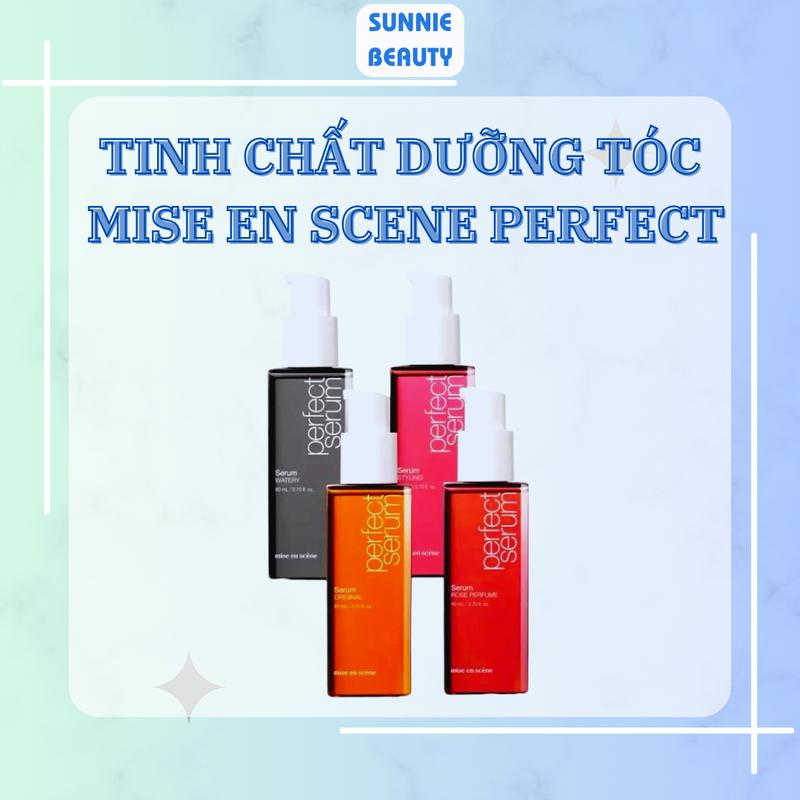 Tinh Chất Dưỡng Phục Hồi Tóc Giữ Nếp Tóc Khi Tạo Kiểu Mise En Scene Perfect Serum