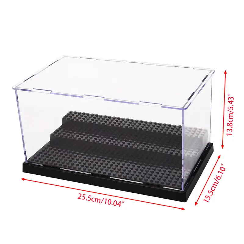 Bộ lưu trữ khối xây dựng, thiết kế đơn giản, làm bằng Acrylic, trang trí nội thất phòng Khách 7
