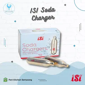 ISI Soda Charger CO2 : Instant Soda Maker (MADE IN AUSTRIA) | Cocok Untuk Restoran | Cocok Untuk Bisnis