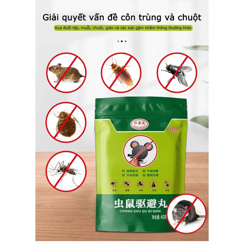 Băng Phiến SHANGMING Xua Đuổi Chuột Nhang đuổi chuột và gián, thuốc diệt chuột trong nhà - 99 năm Không có chuột 1