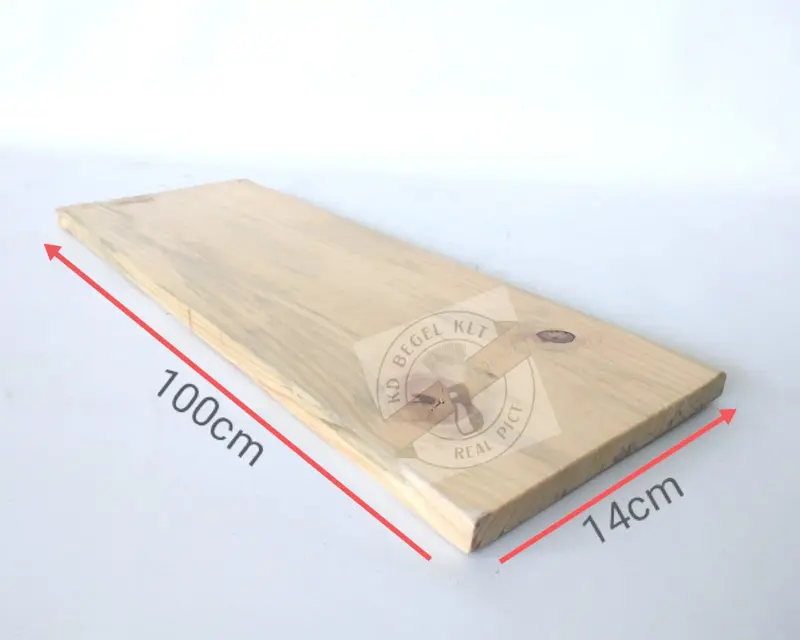 papan ambalan kayu pinus 17cm Plastik 4