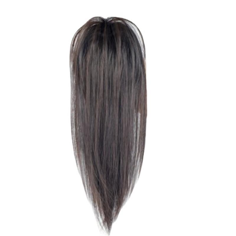 Fashion 40cm Lazy Invisible Long Hair with Grab Clip Ponytail Natural Extension Straight Hair Wig Waterfall Half-Tie High Wig 8