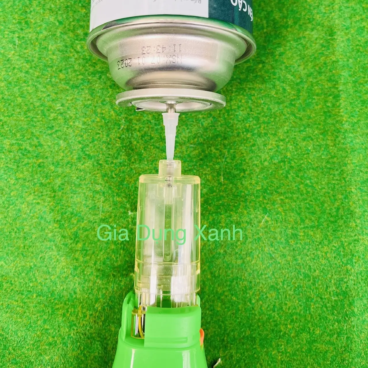 Vòi Bơm ga hột quẹt bằng bình gas mini du lịch - Bếp - Camping