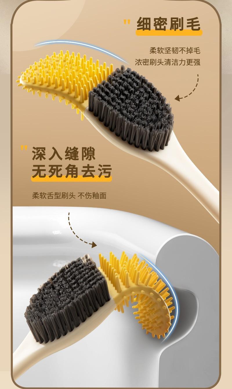 Product Introduction of Berus Tandas, Lekap di Dinding Isi Rumah, Reka Bentuk Mencangkung, Pemegang Panjang, Sesuai untuk Pembersihan Bilik Mandi, Lubang Mencangkung, Tiada Kawasan Buta, Bulu Lembut Brush 5