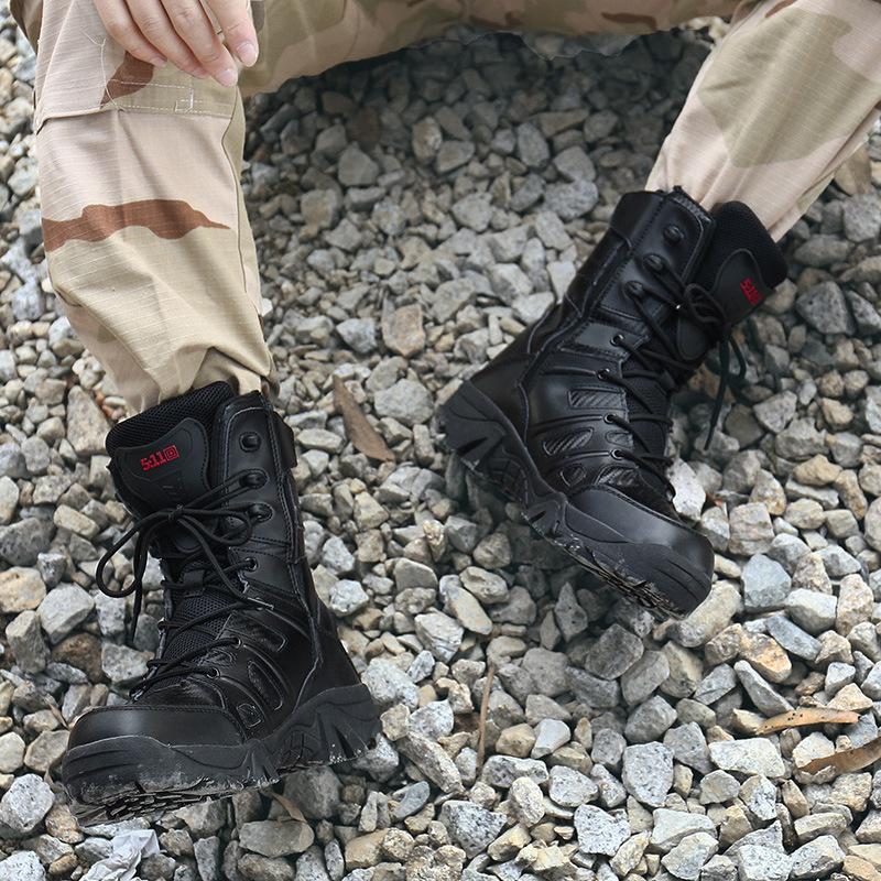 Product Introduction of in Stock Professional Military Boots Non-Slip Combat Boots Military Combat Boots Hiking Shoes Hiking Boots in Stock Professional Military Boots Non-Slip Combat Boots Military Combat Boots Hiking Shoes Hiking Boots Straight plus Size Military Boots Trainin 11