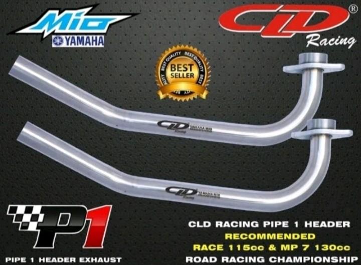 Product Introduction of HEADER PIPA P1 28 / LEHERAN KNALPOT CLD RACING BEAT KARBU BEAT FI SCOOPY KARBU SCOOPY FI MIO GT MIO J MIO M3 SEPEK KOMPETISI 130 CC Motorcycle 2