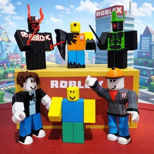 Figur Karakter Roblox Style 3D Print PLA+ | Pajangan Meja, Kado Gamer
