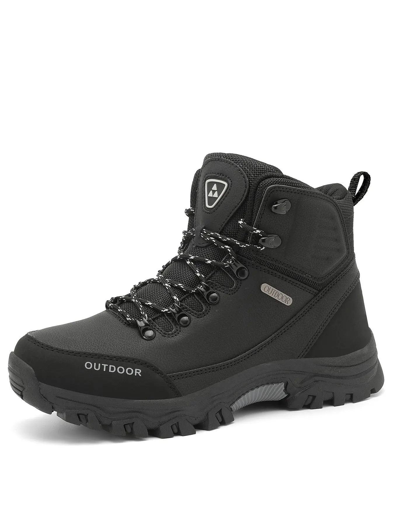 Men's Waterproof Hiking Boots, Casual Outdoor Walking Shoes, Fashionable Anti-slip Shoes for Outdoor Activities