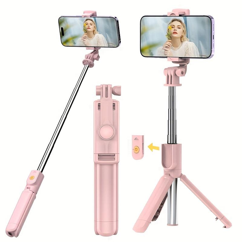 Product Introduction of Gậy Chụp Ảnh Tự Sướng Tripod, Không Dây, Có Điều Khiển Từ Xa, Có Thể Mở Rộng, Thích Hợp Cho Điện Thoại IPhone / Samsung, Phát sóng Trực Tiếp Trực Tiếp, Chụp Ảnh Tự Sướng 0