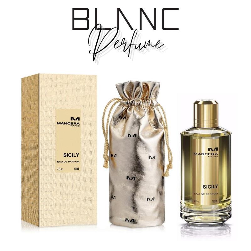 Nước Hoa Mancera Sicily EDP Mùi Trà Đào Unisex Women Perfume Cosmetic Xịt Thơm