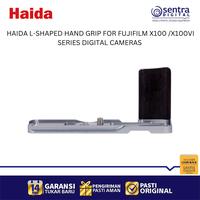 Gambar Haida L-Shaped Hand Grip for Fujifilm X100 /X100VI Series Digital Cameras Black Silver - HD4811 - BLACK dari Sentra Digital Kota Surabaya 3 Tokopedia