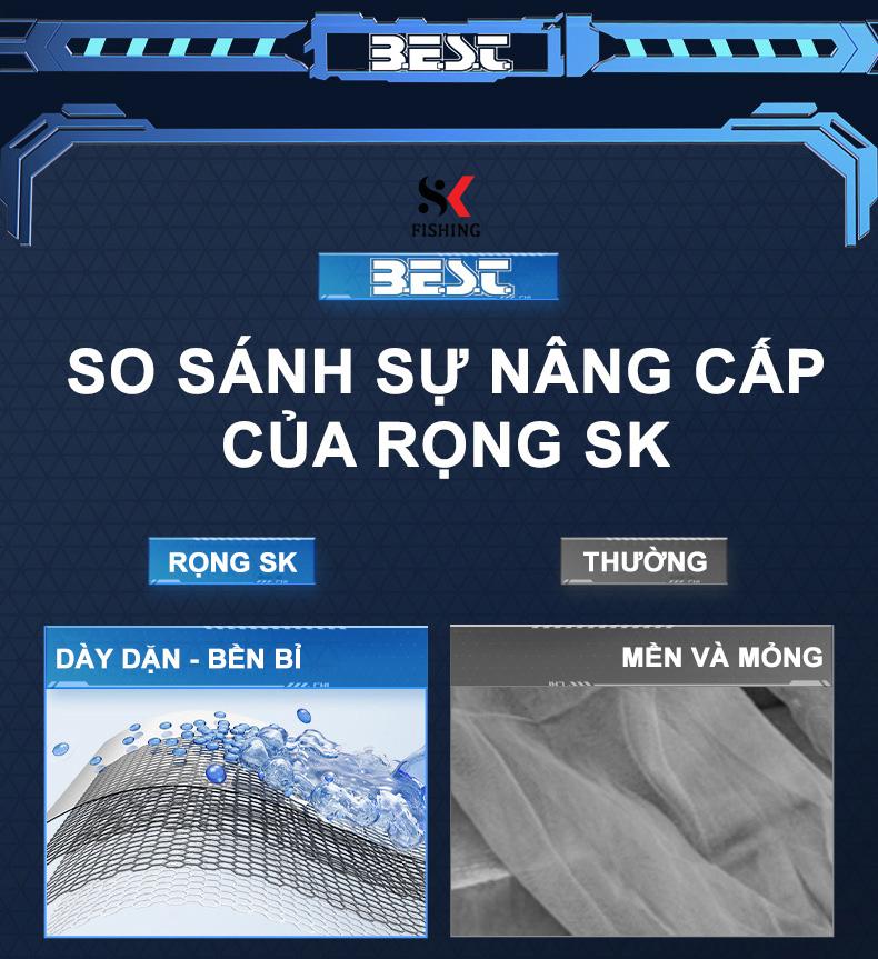 Product Introduction of Rọng Đựng Cá Giỏ Đựng Cá BEST SK FISHING 2