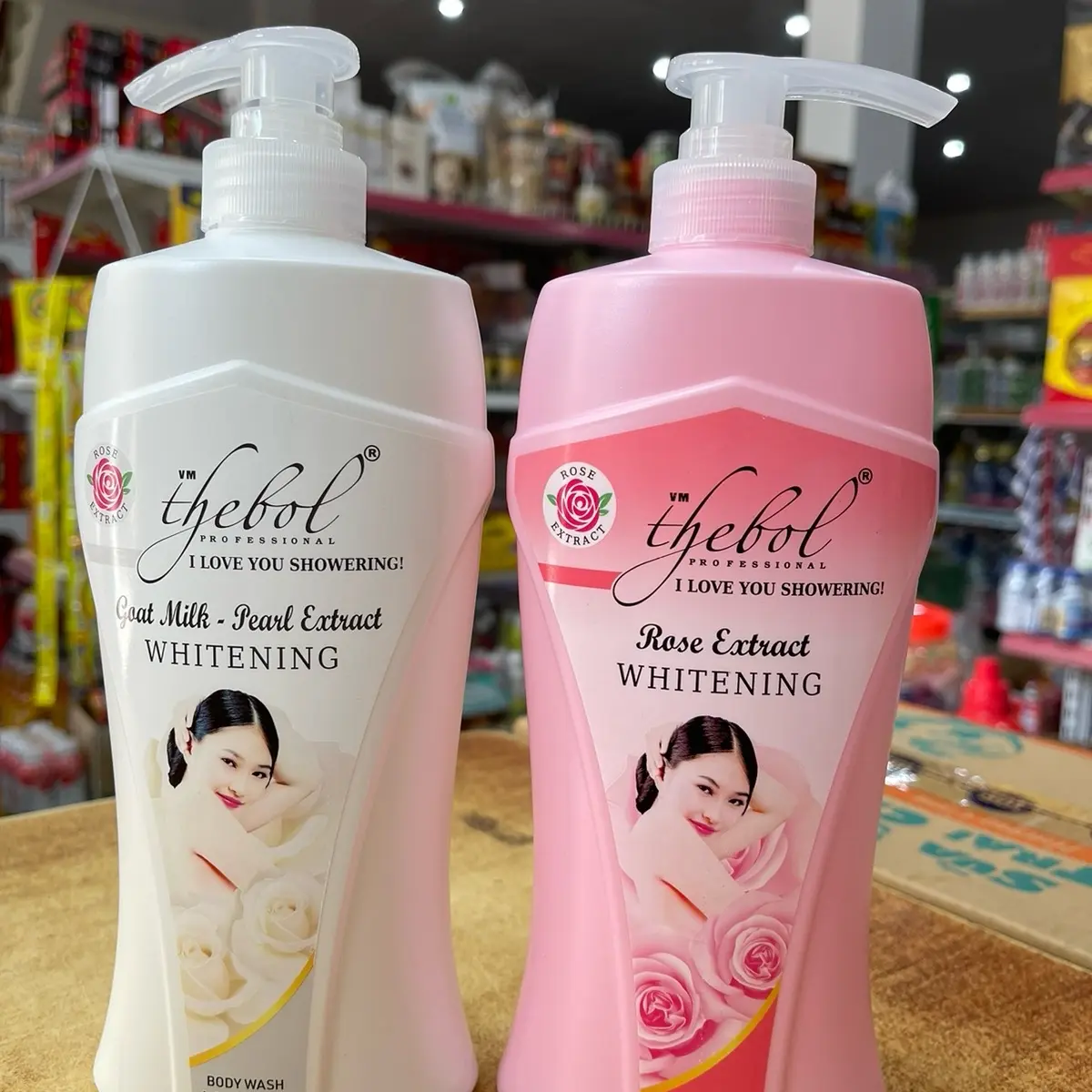 Sữa tắm Thebol em tắm anh yêu hương nước hoa quyến rũ 700g Dưỡng Body Nữ