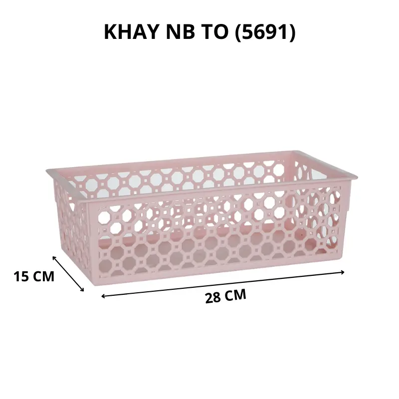 Khay nhựa nhật bản đa năng đựng đồ dùng văn phòng nhựa Việt Nhật Rổ Giỏ 3
