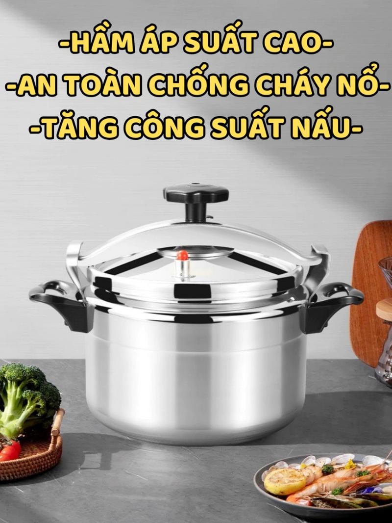 Product Introduction of Nồi áp suất đa năng NK Media  - Dùng cho cả bếp ga,bếp từ,Bếp Hồng Ngoại  Dung Tích 4L,5L,7L 12