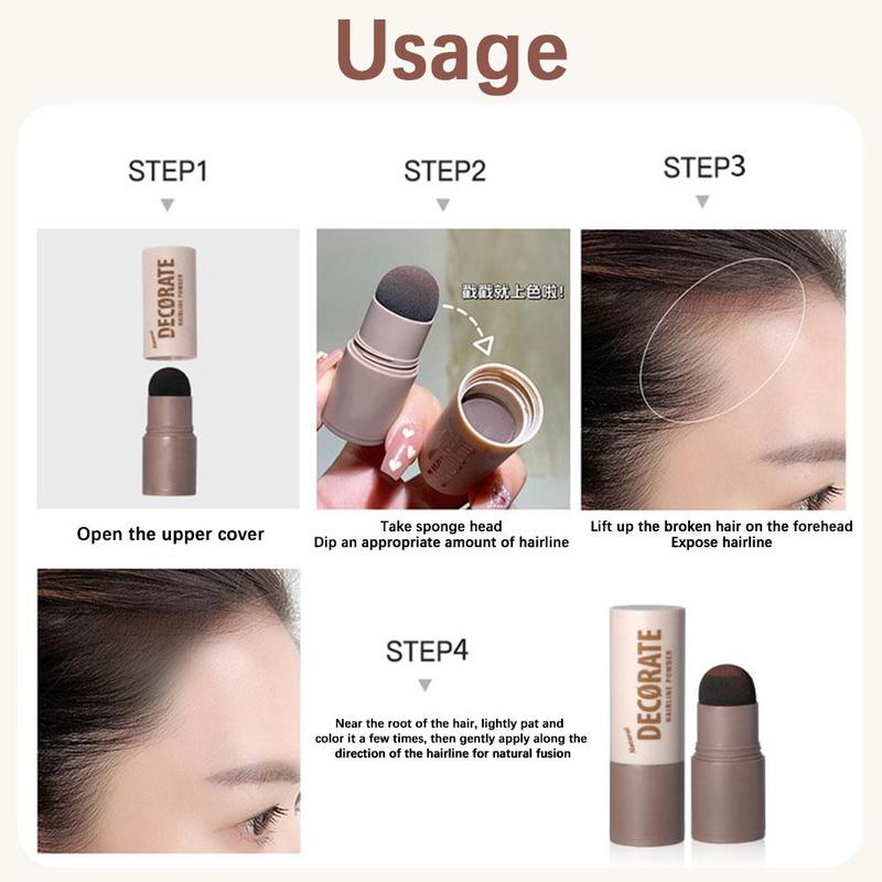 Product Introduction of Hairline Powder Hairline Retouching Powder Hairline Powder  Hair Line Shadow Powder Hair Concealer Volumizing Hair 34