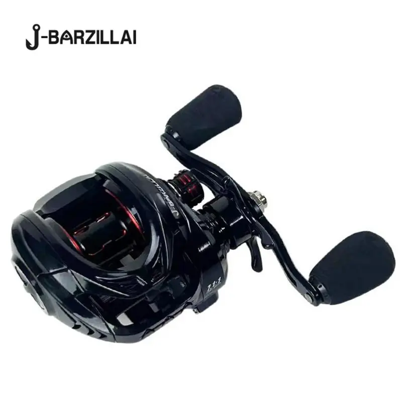 J-BARZILLAI 7.2:1 Gear Ratio Fishing Reel, High Strength Metallic Spool, High Speed Fishing Reel, Freshwater Fishing Gear, Outdoor Fishing Accessories 3