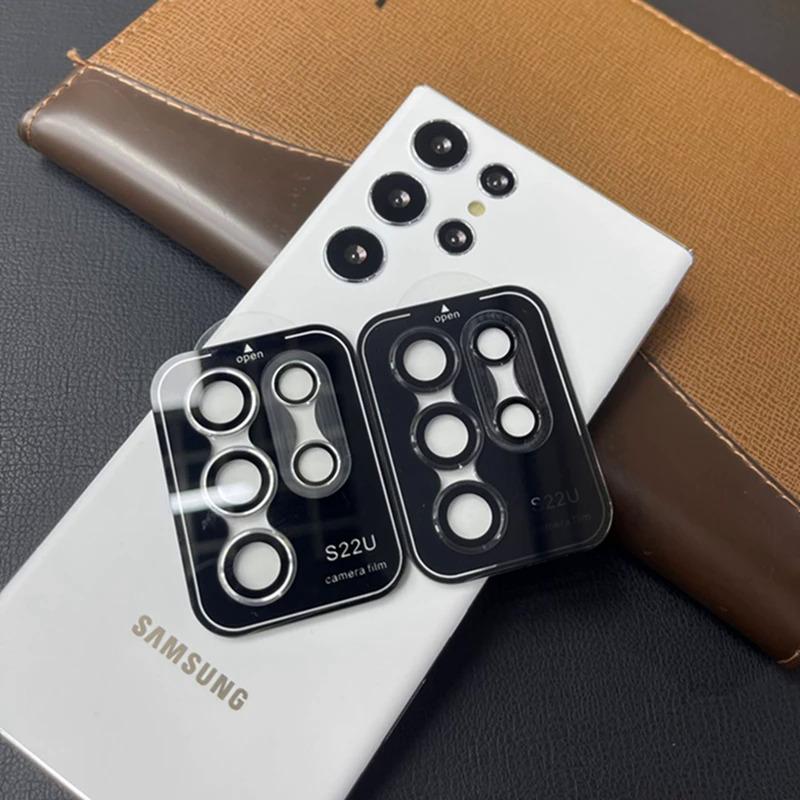 Product Introduction of For Samsung Galaxy S23 Ultra camera lens protectors metal camera ring case glass for Samsung S 22 S23 s24ultra 5G protective cap 10