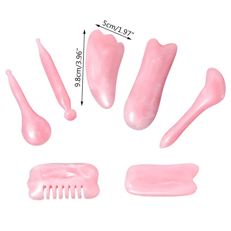 Dụng Cụ Mát Xa Gua Sha, Bảng Cạo Đen, Để Cạo, Cho Da Mặt Và Cơ Thể 4