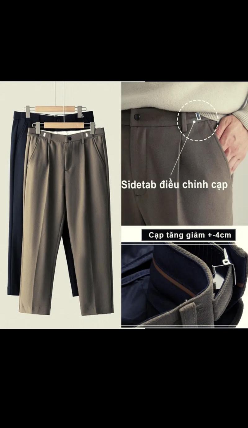 Product Introduction of Shop Nam Luxury: Quần âu nam sidtab from dáng hàn quốc cao cấp 2