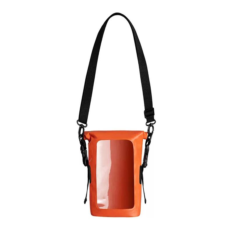 Product Introduction of Outdoor mobile phone water-proof shoulder bag waterproof Drybag seaside beach swimming drifting 2L crossbody bag fashion PVC waterproof bag bag 6
