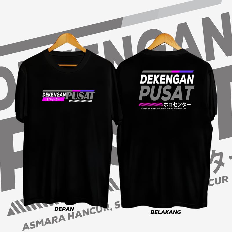KAOS DEKENGAN PUSAT PRIA LENGAN PENDEK BAHAN KATUN CVC ADEM TIDAK BIKIN GERAH VIRAL TIK TOK Nyaman Distro 0
