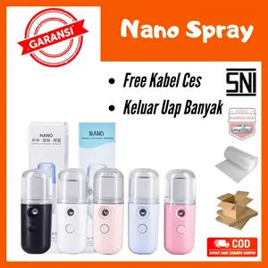 Nano spray portable perawatan wajah murah Facial Hijau