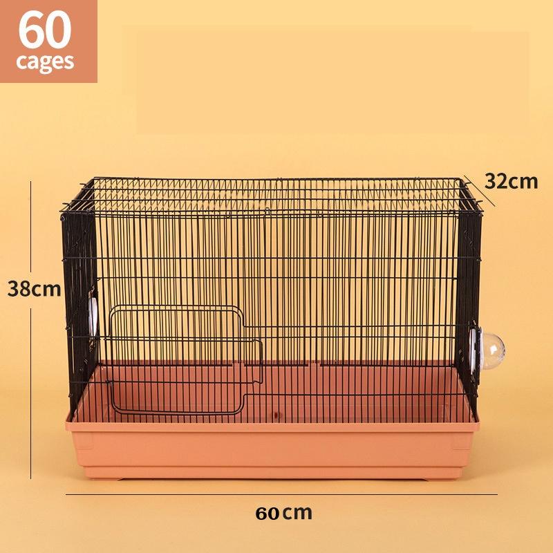 Lồng đại 60cm cho hamster - có sẵn 2 lỗ ống nối 4
