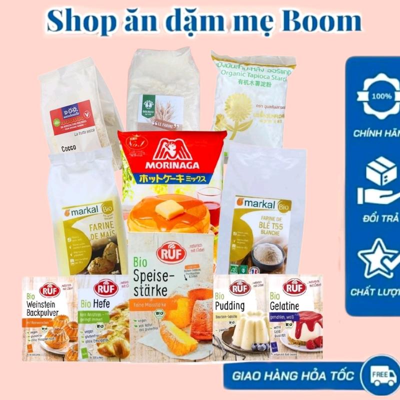 Bột làm bánh hữu cơ nhập khẩu tách lẻ 100g cho bé