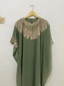 Kaftan Keyla Renda Bordir Mewah Full Payet