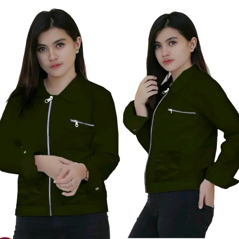 Jaket Polan Wanita/Jaket Polan Zipper Wanita/Jaket Korean Style Wanita/Jaket Trendy/Jaket Terkini/Jaket Terbaru