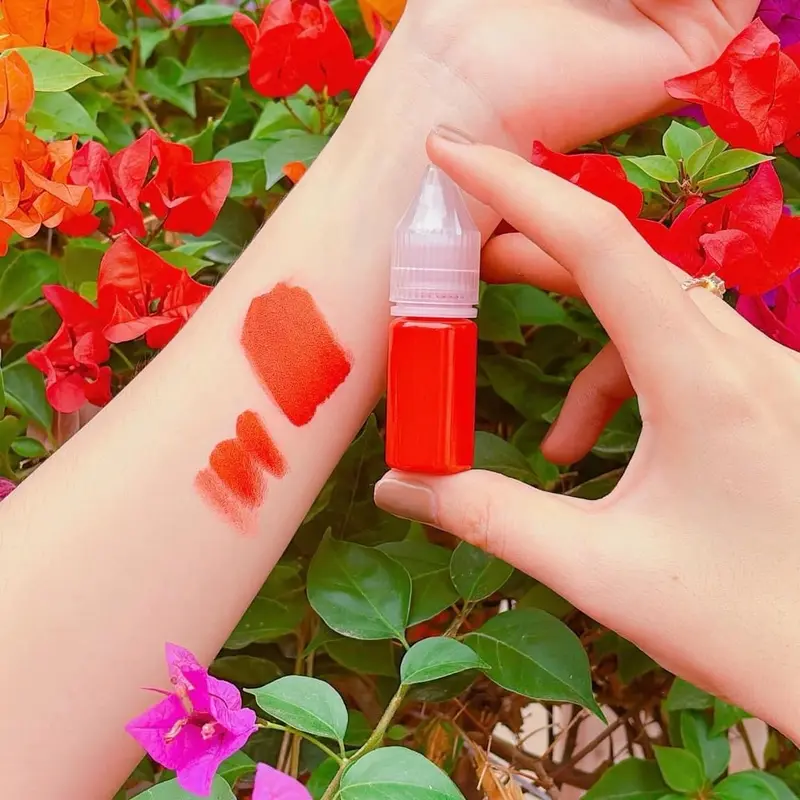 mực bút đỏ cam đào (dung tích 6ml-12ml) 0