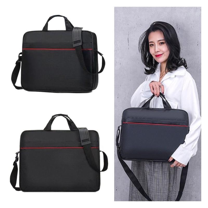 Product Introduction of Durable File Folder Bag Crossbody Briefcases Document Large Capacity Business Tote Bolsas Handbag Thicken Business Briefcases Men 9