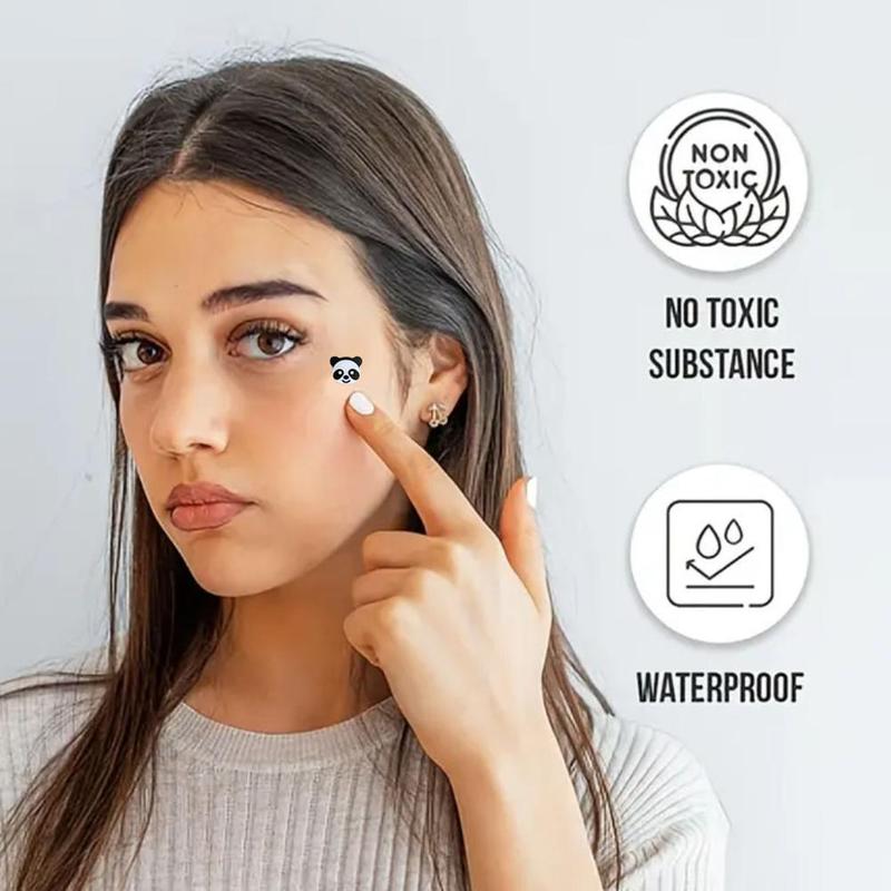 Product Introduction of Tampalan Jerawat Hidrokoloid, 100 Keping / kotak, Rekaan Panda Comel, Tampalan Penjagaan Muka, Tahan Lama, Memperbaiki Jerawat, Ringan, Tidak merengsa 24