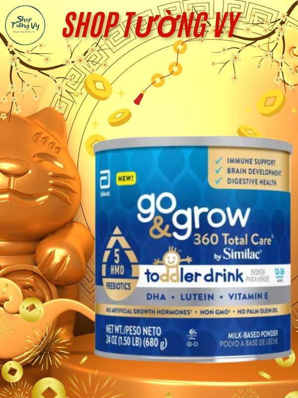 Sữa Tăng Trưởng Similac Go&Grow Nội Địa Mỹ Mẫu 680g Date Mới Nhất